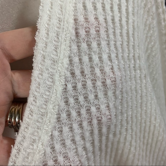 Urban Outfitters ; Out From Under | White Jojo Oversize Thermal Button Front | L - Picture 8 of 14